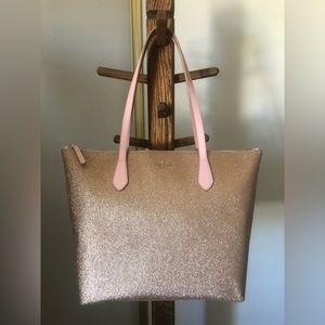 Kate spade joeley glitter tote